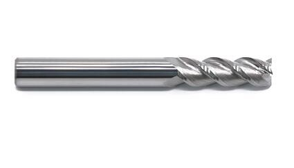 CNC 3 Flute Milling Cutter الصلبة كربيد الألومنيوم أداة القطع HRC50